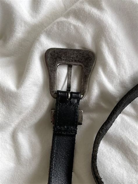 saint laurent western belt replica